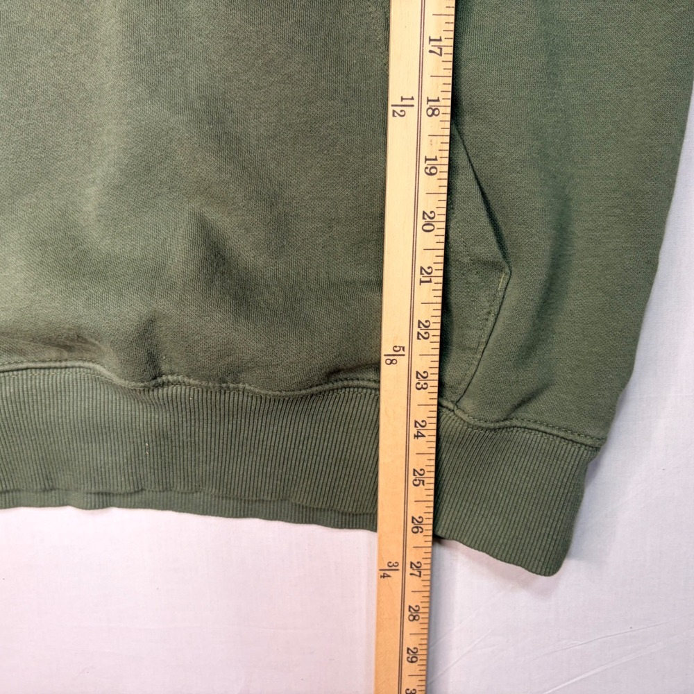 The North Face Mens Pullover Hoodie Elk Graphic Green Blue Small - Picture 6 of 6